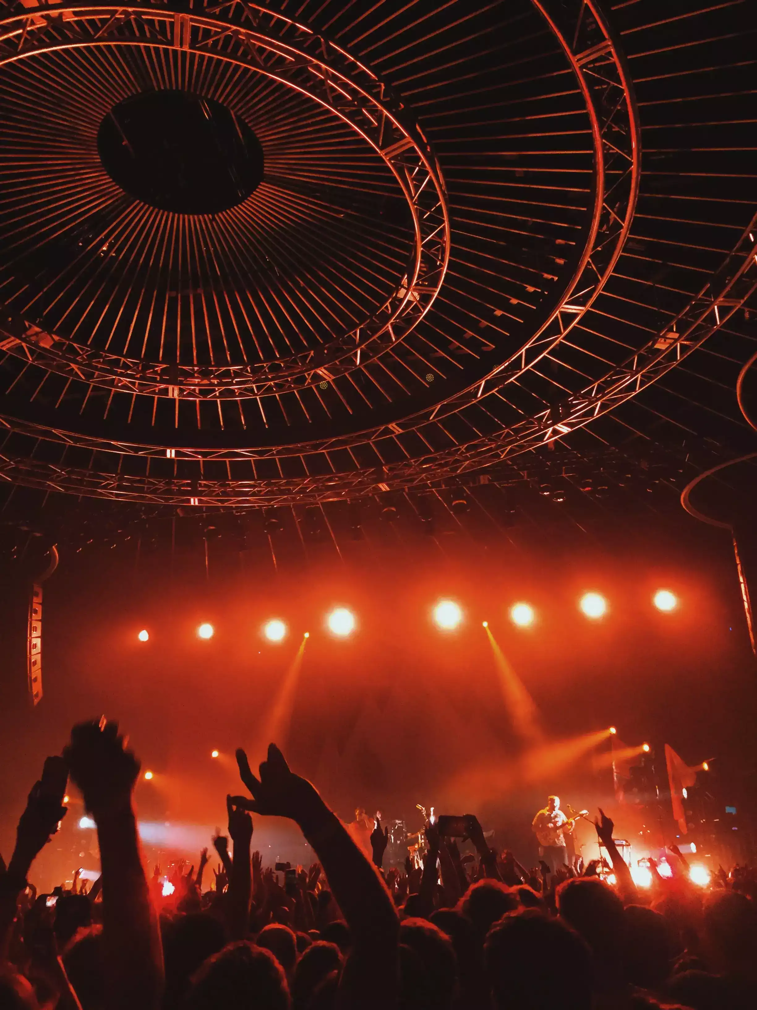 Photo d'une scene de concert